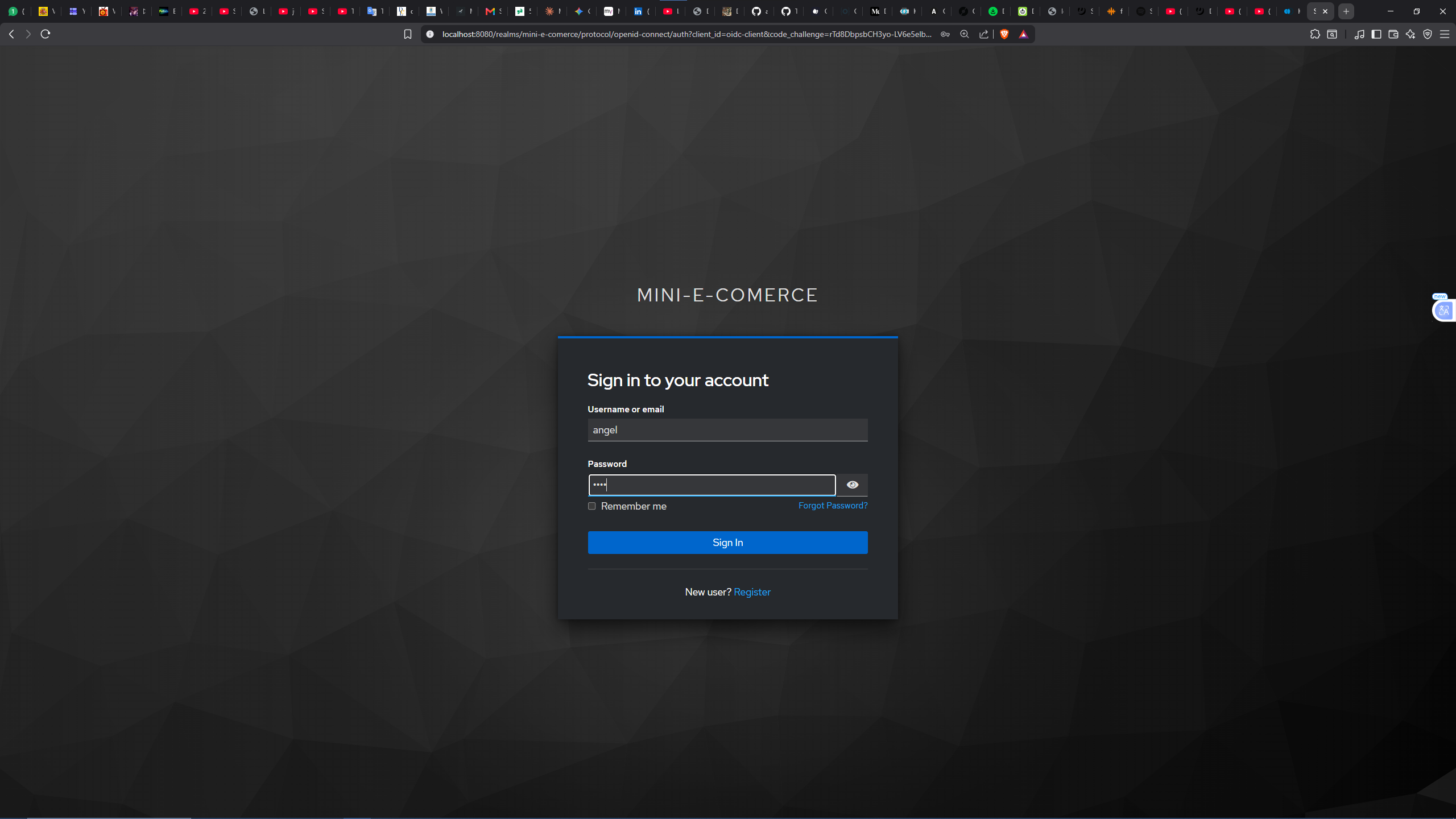 Keycloak Login